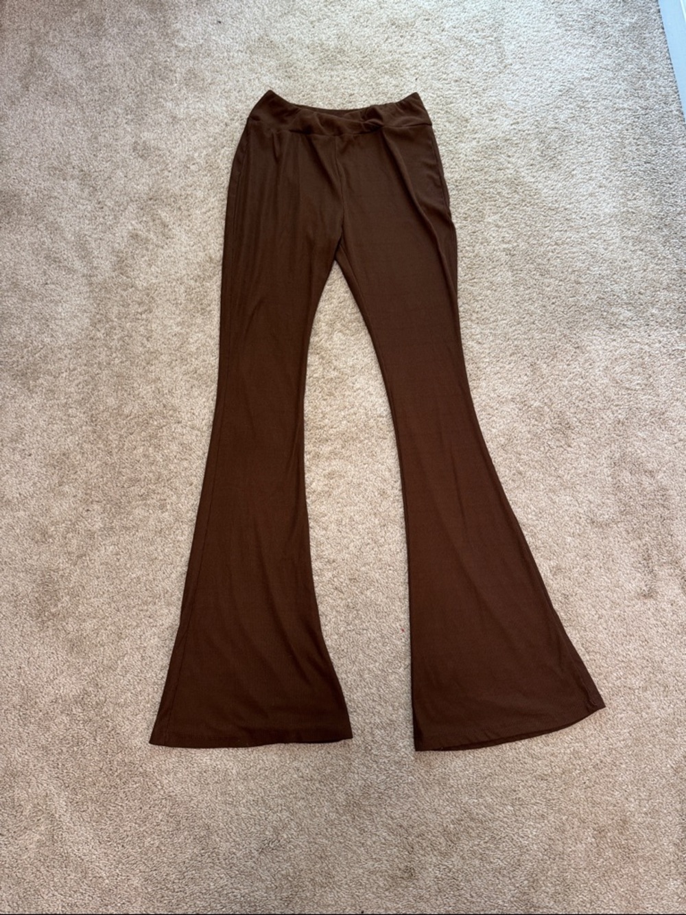 Rue21 Brown Flare Knit Pants